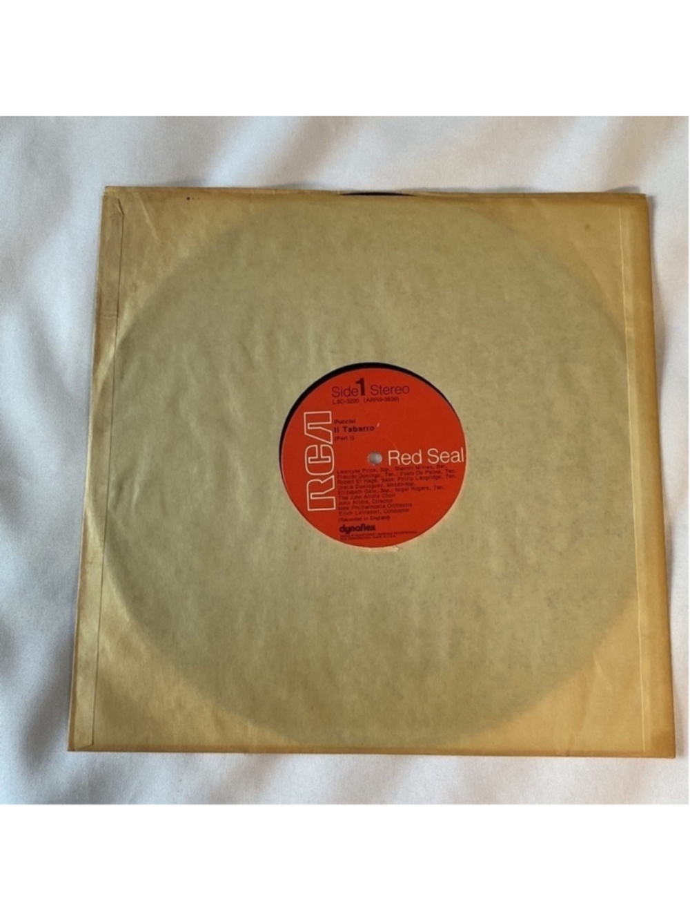 PUCCINI: “IL TABARRO” VINYL RECORD - Picture 3 of 8